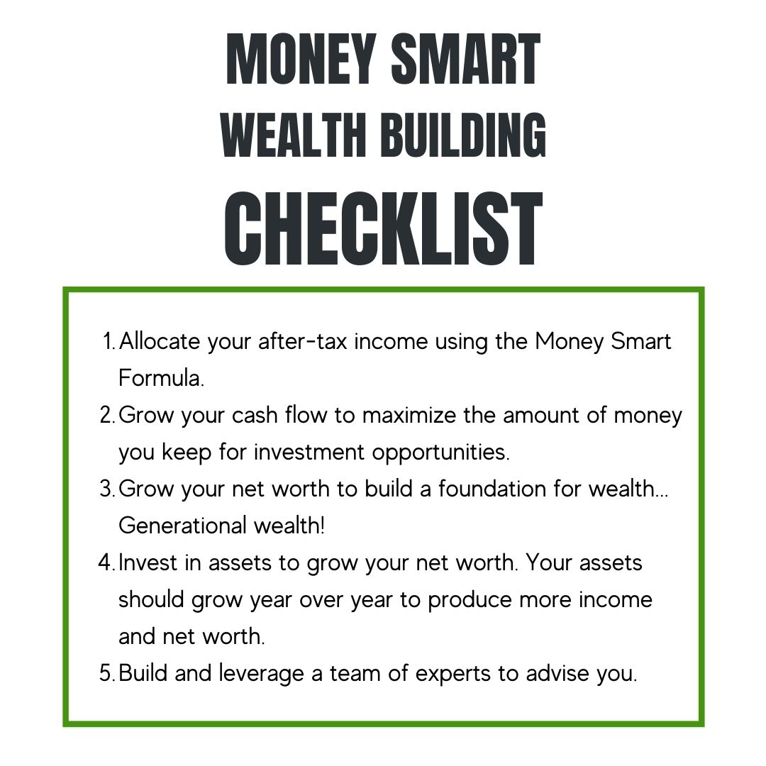 The Money Smart Wealth Building Checklist