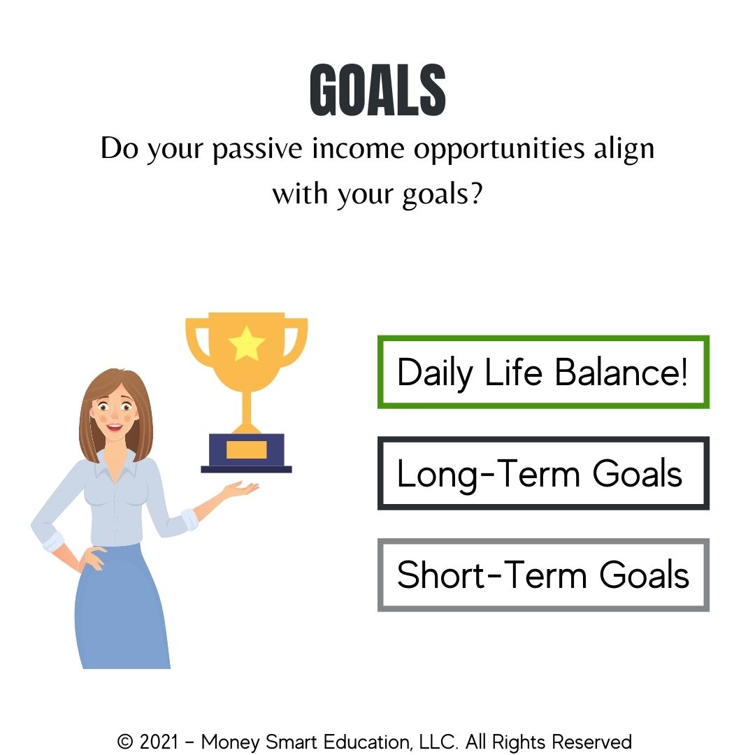 passive income goals