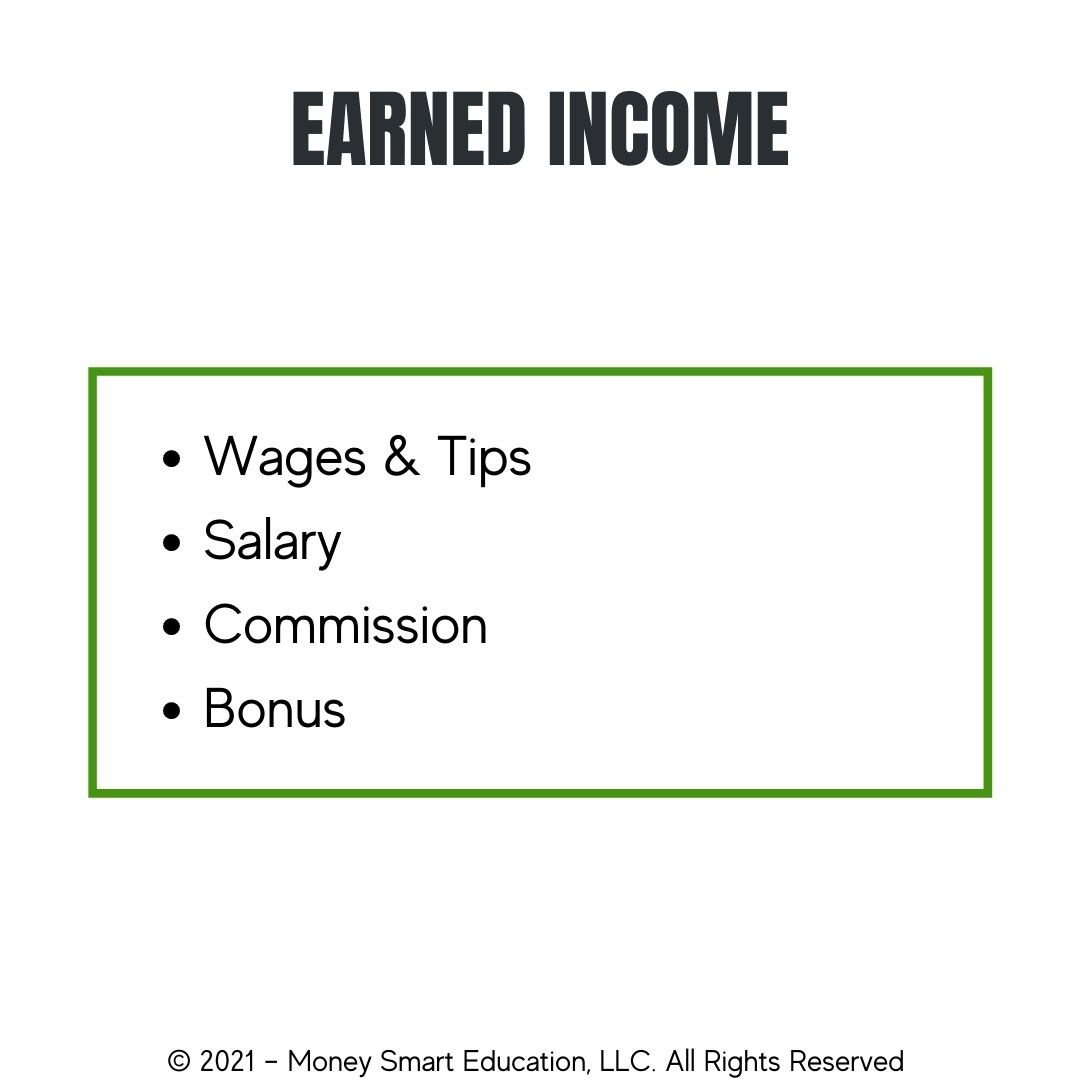 Common Types of Earned Income