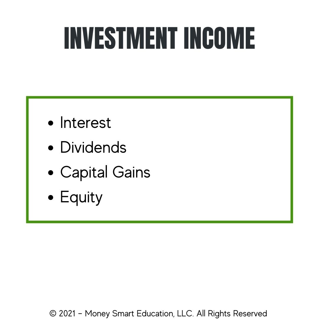 Common Types of Investment Income