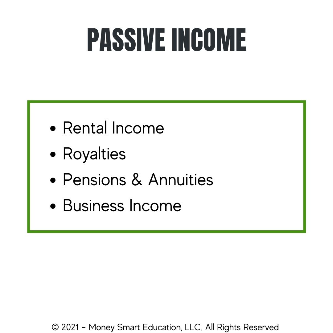 Common Types of Passive Income