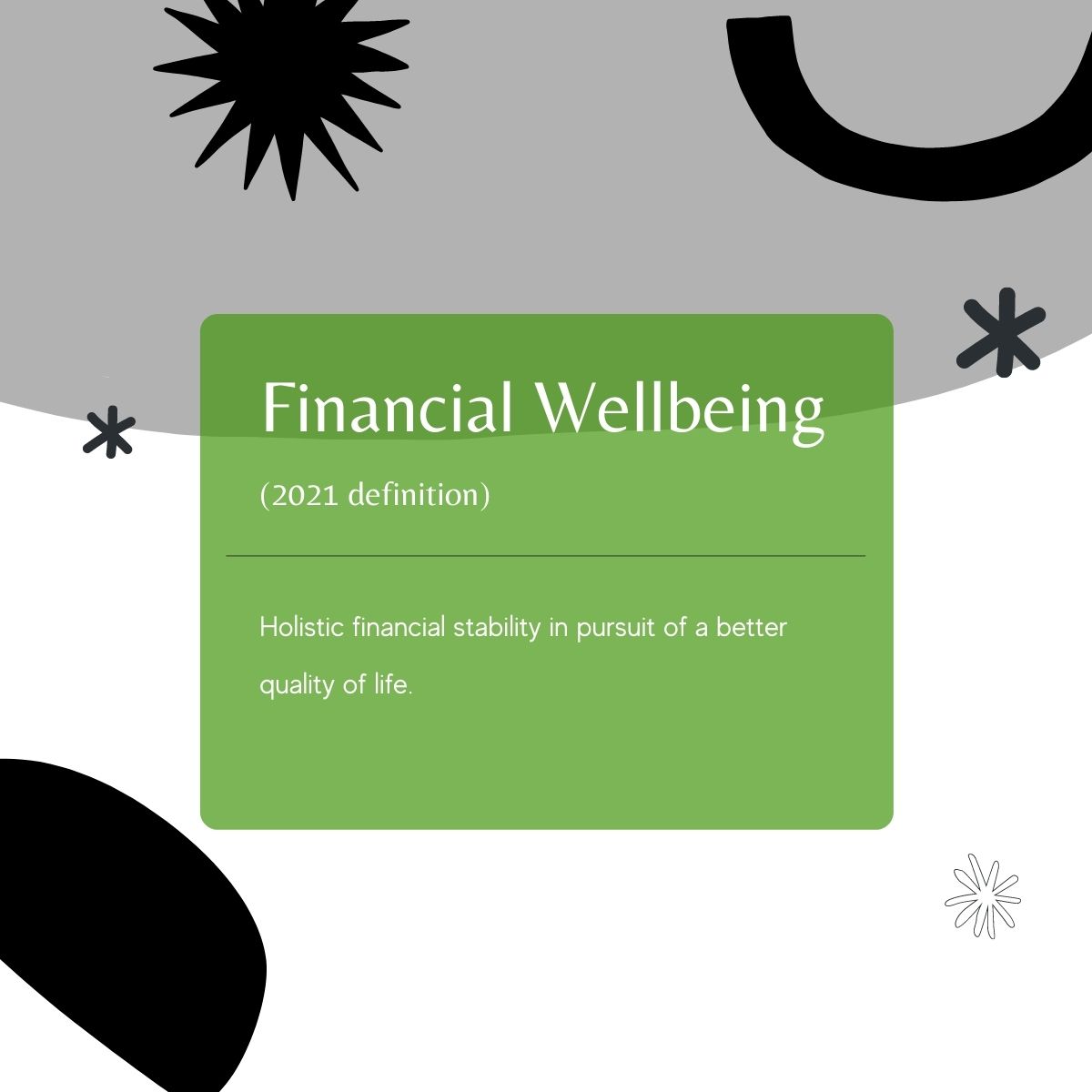 Financial wellbeing in 2021