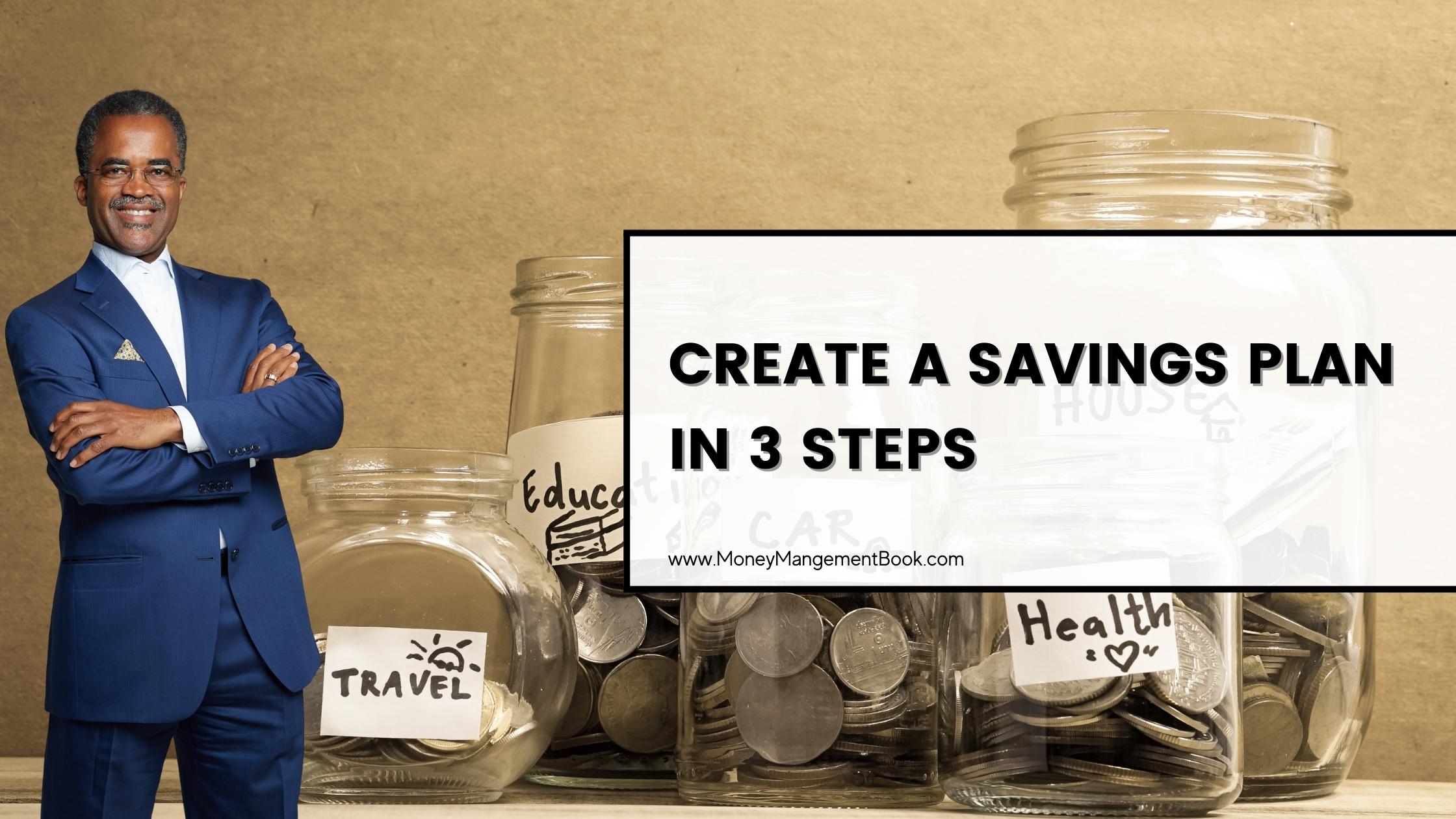 Create a savings plan in 3 steps blog post